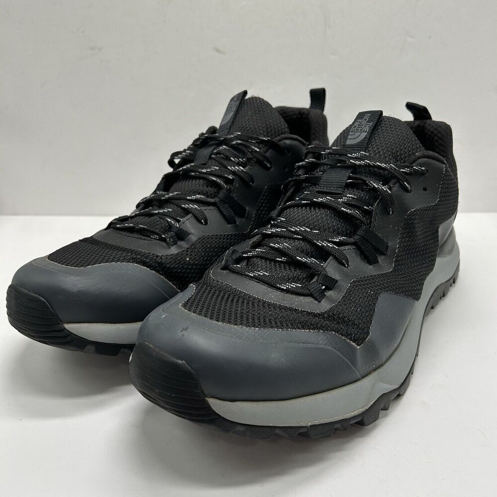 The North Face Black and Gray Sneakers